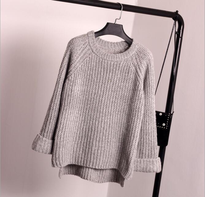 2107 New Women Long Sleeve Casual Fashion Loose Pullovers Sweater NZ317 ...