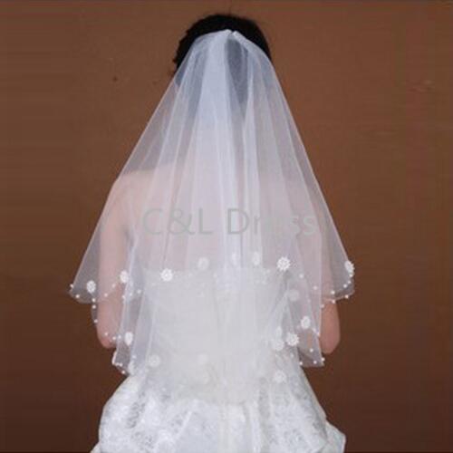 ivory wedding veil